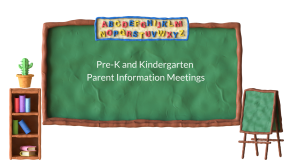 PK & Kinder Parent Information 23-24 School Year