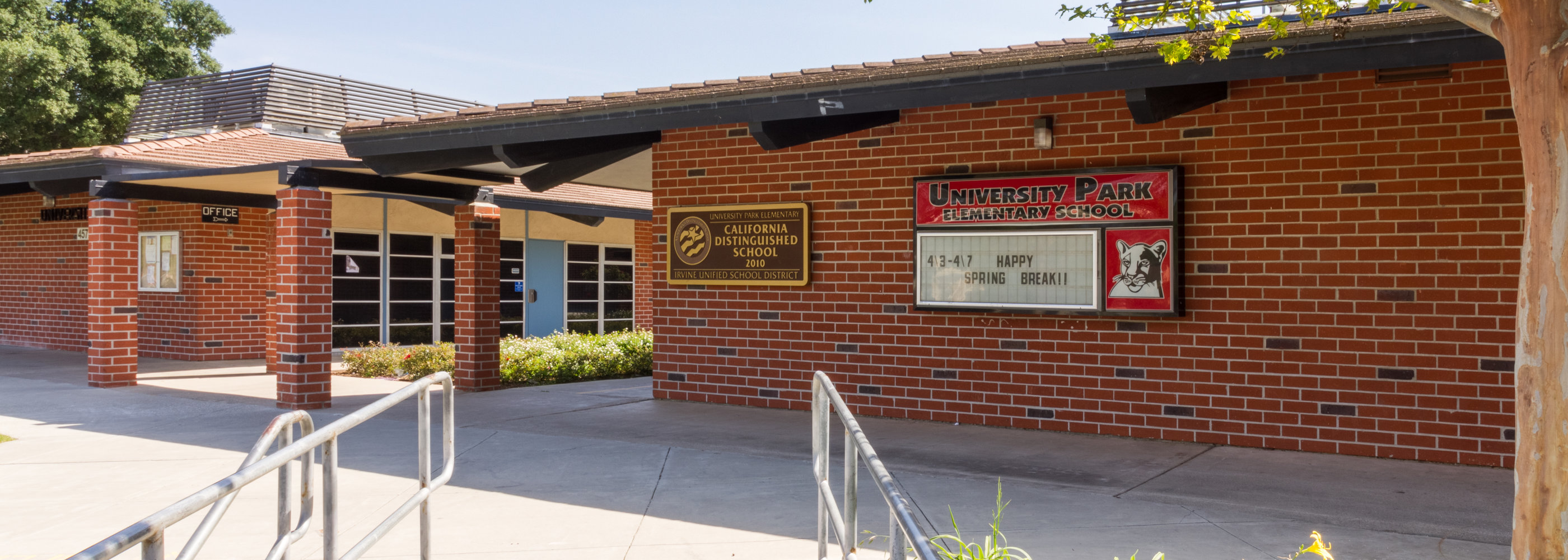 front of school